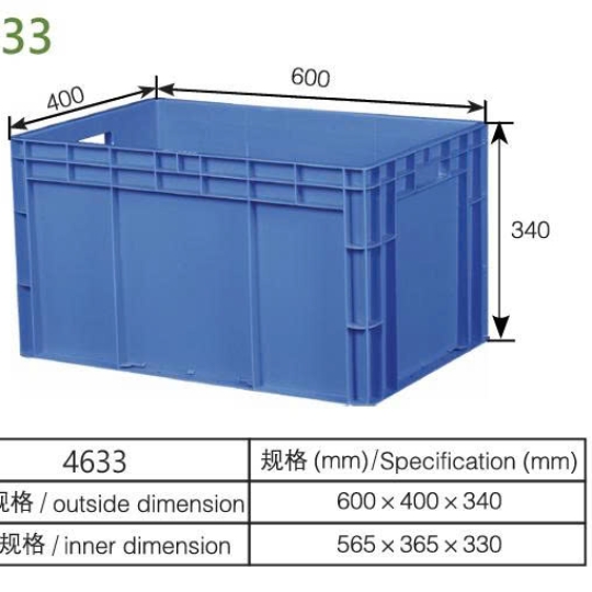Khay đựng linh kiện ô tô EU4633 600*400*340